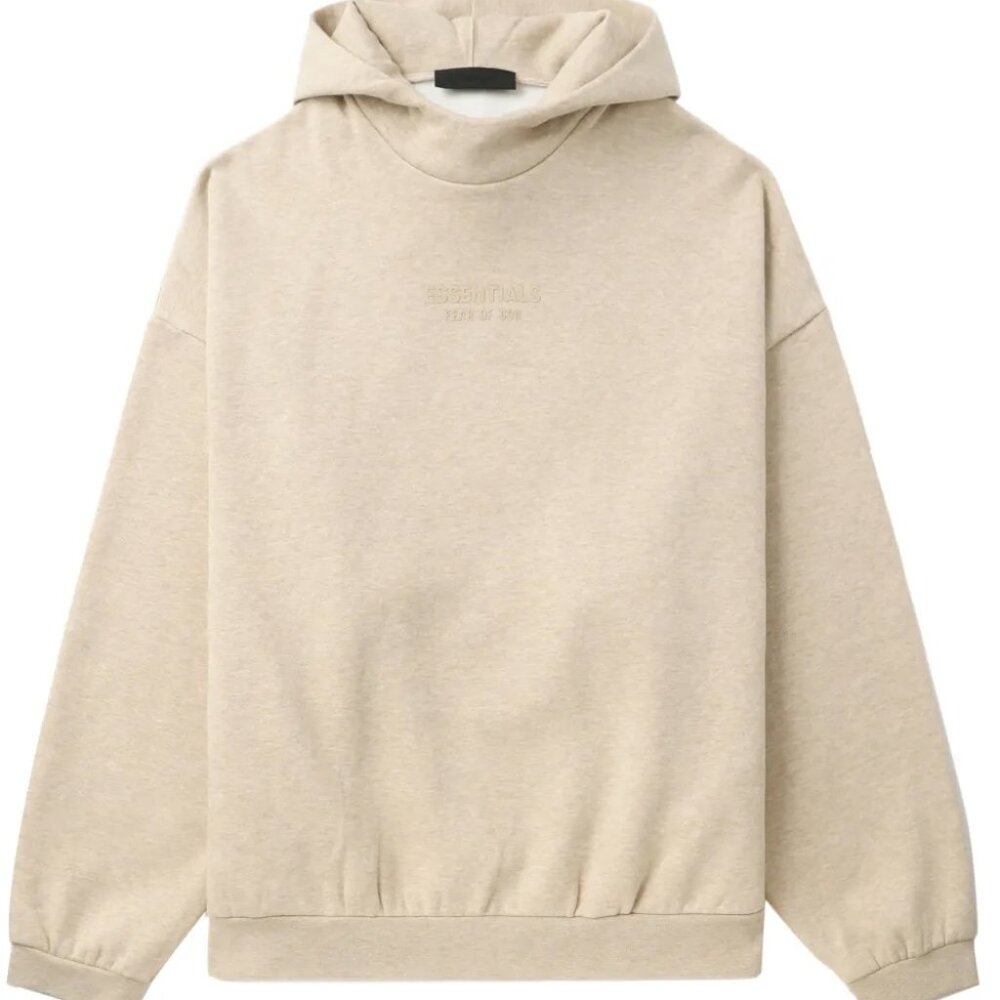 FEAR OF GOD ESSENTIALS logo-embossed jersey hoodie